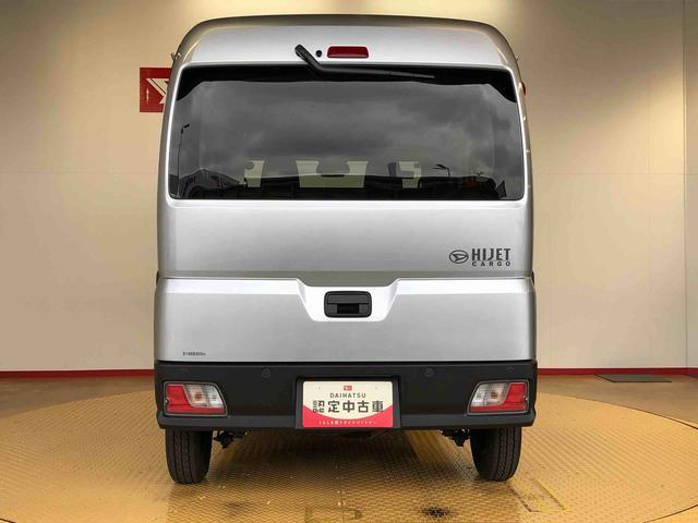 ハイゼットカーゴＤＸ４ＷＤ　ＡＭ／ＦＭラジオ　　マニュアルエアコン　パワーステアリング　パワードアロック　キーレスエントリー　衝突被害軽減システム　横滑り防止機能　アイドリングストップ　オートライト　ＡＢＳ（長野県）の中古車