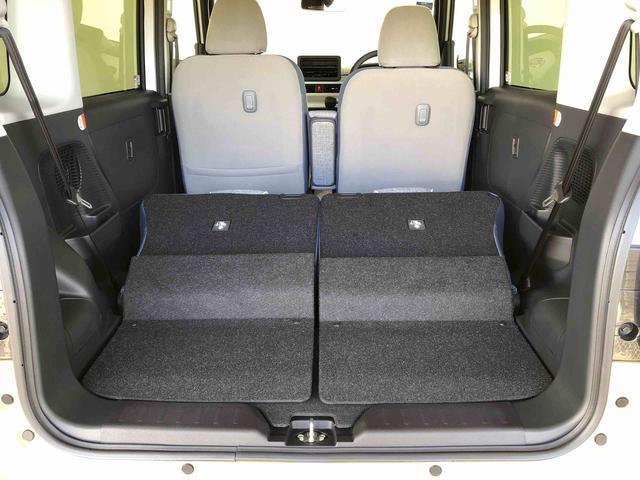 ムーヴキャンバスストライプスＧ４ＷＤ　両側電動スライドドア　オートライト　衝突被害軽減システム　横滑り防止機能　シートヒーター　プッシュスタート　スマートキー　オートエアコン　電動格納ドアミラー　アイドリングストップ　ＡＢＳ（長野県）の中古車