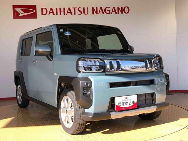 タフトＧ　クロムベンチャー４ＷＤ　スカイルーフ　　プッシュスタート　スマートキー　オートライト　オートエアコン　電動パーキングブレーキ　衝突被害軽減システム　横滑り防止機能　アイドリングストップ　ＡＢＳ（長野県）の中古車