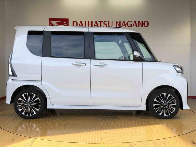 タントカスタムＲＳ２ＷＤ　ターボ　シートヒーター　両側電動スライドドア　アイドリングストップ　プッシュスタート　スマートキー　衝突被害軽減システム　横滑り防止機能　オートライト　オートエアコン　ＡＢＳ（長野県）の中古車