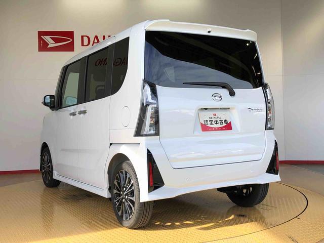 タントカスタムＲＳ２ＷＤ　ターボ　シートヒーター　両側電動スライドドア　アイドリングストップ　プッシュスタート　スマートキー　衝突被害軽減システム　横滑り防止機能　オートライト　オートエアコン　ＡＢＳ（長野県）の中古車