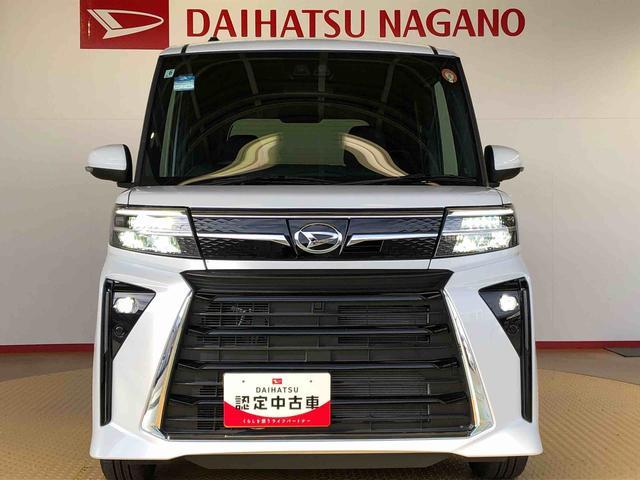 タントカスタムＲＳ２ＷＤ　ターボ　シートヒーター　両側電動スライドドア　アイドリングストップ　プッシュスタート　スマートキー　衝突被害軽減システム　横滑り防止機能　オートライト　オートエアコン　ＡＢＳ（長野県）の中古車