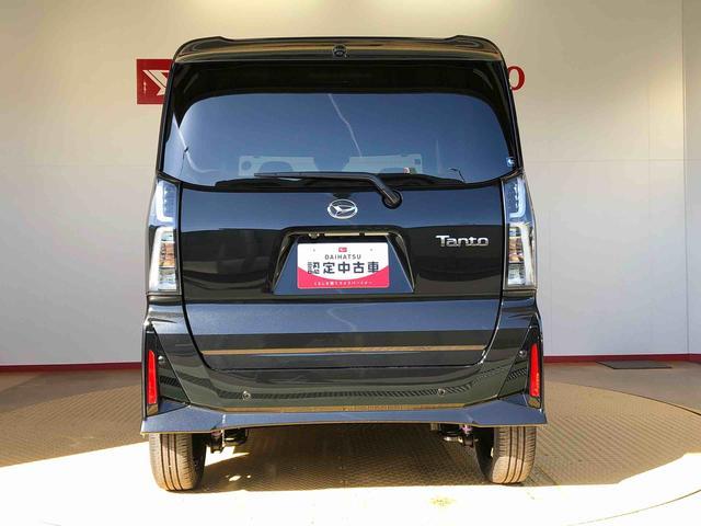 タントカスタムＲＳ２ＷＤ　ターボ　シートヒーター　両側電動スライドドア　アイドリングストップ　プッシュスタート　スマートキー　衝突被害軽減システム　横滑り防止機能　オートライト　オートエアコン　ＡＢＳ（長野県）の中古車