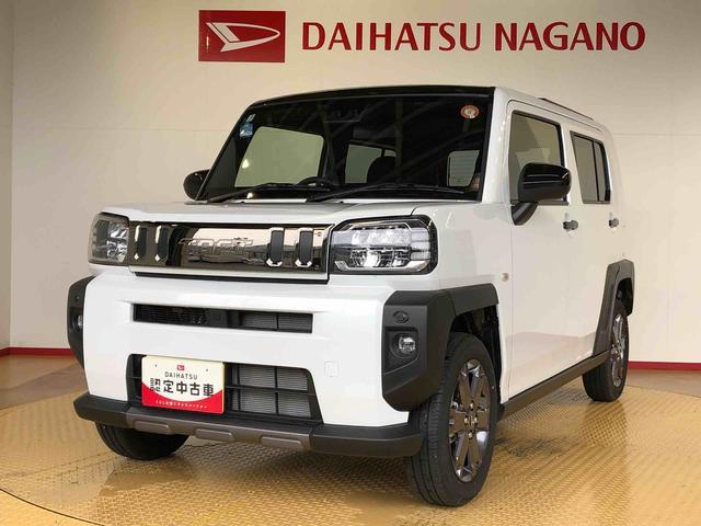 タフトＧ　ダーククロムベンチャー４ＷＤ　スカイルーフ　　プッシュスタート　スマートキー　オートライト　オートエアコン　電動パーキングブレーキ　衝突被害軽減システム　横滑り防止機能　アイドリングストップ　ＡＢＳ（長野県）の中古車