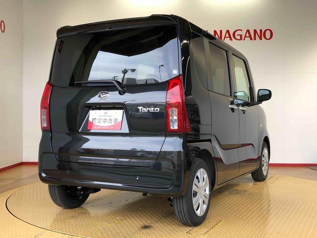 タントＸ２ＷＤ　シートヒーター　片側電動スライドドア　アイドリングストップ　プッシュスタート　スマートキー　衝突被害軽減システム　横滑り防止機能　オートライト　オートエアコン　ＡＢＳ（長野県）の中古車