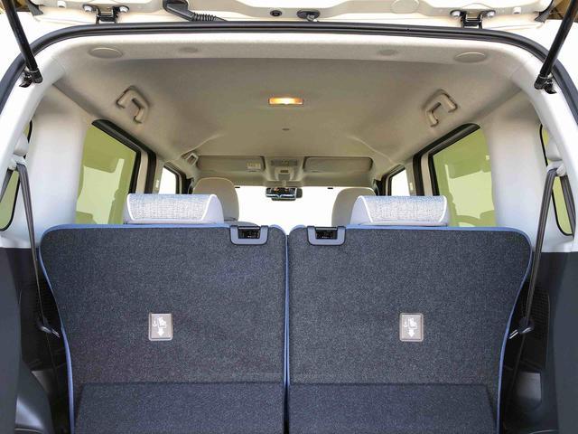 ムーヴキャンバスストライプスＧ２ＷＤ　両側電動スライドドア　オートライト　衝突被害軽減システム　横滑り防止機能　プッシュスタート　スマートキー　オートエアコン　電動格納ドアミラー　アイドリングストップ　ＡＢＳ（長野県）の中古車