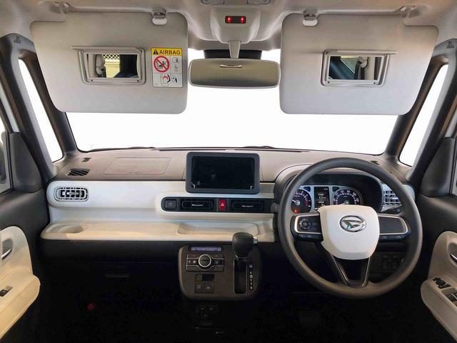 ムーヴキャンバスストライプスＧ２ＷＤ　両側電動スライドドア　オートライト　衝突被害軽減システム　横滑り防止機能　プッシュスタート　スマートキー　オートエアコン　電動格納ドアミラー　アイドリングストップ　ＡＢＳ（長野県）の中古車