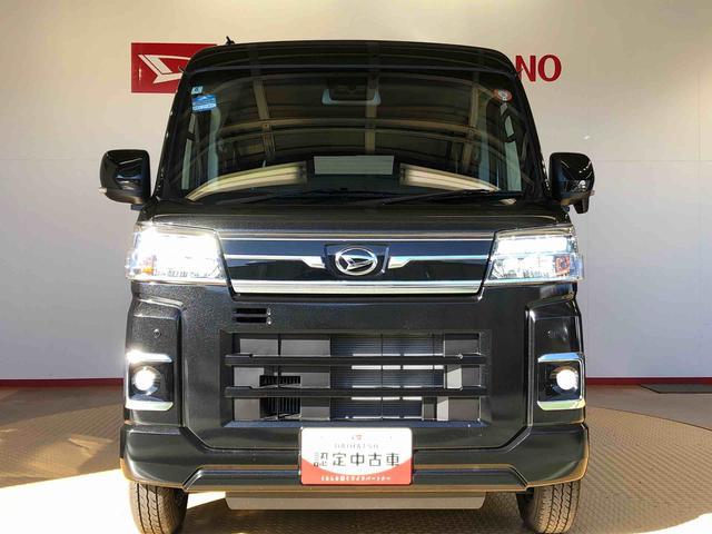 アトレーＲＳ４ＷＤ　ターボ　両側電動スライドドア　アイドリングストップ　プッシュスタート　スマートキー　衝突被害軽減システム　横滑り防止機能　オートエアコン　オートライト　電動格納ドアミラー　ＡＢＳ（長野県）の中古車