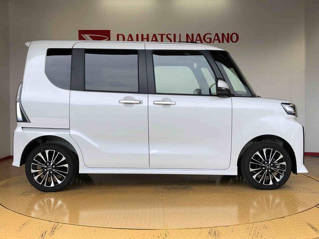 タントカスタムＲＳ４ＷＤ　ターボ　シートヒーター　両側電動スライドドア　アイドリングストップ　プッシュスタート　スマートキー　衝突被害軽減システム　横滑り防止機能　オートライト　オートエアコン　ＡＢＳ（長野県）の中古車