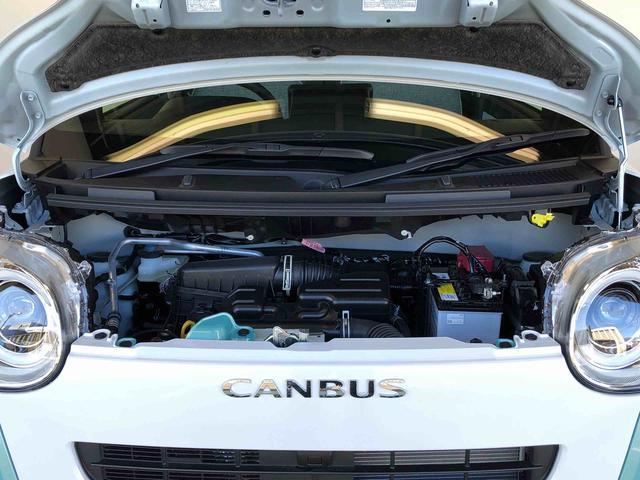 ムーヴキャンバスストライプスＧ２ＷＤ　両側電動スライドドア　オートライト　衝突被害軽減システム　横滑り防止機能　プッシュスタート　スマートキー　オートエアコン　電動格納ドアミラー　アイドリングストップ　ＡＢＳ（長野県）の中古車