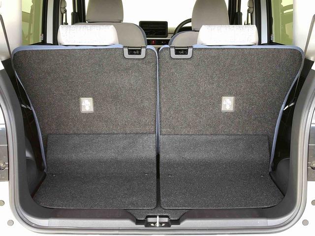 ムーヴキャンバスストライプスＧ２ＷＤ　両側電動スライドドア　オートライト　衝突被害軽減システム　横滑り防止機能　プッシュスタート　スマートキー　オートエアコン　電動格納ドアミラー　アイドリングストップ　ＡＢＳ（長野県）の中古車