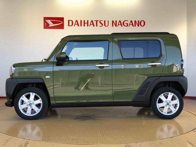 タフトＧ　クロムベンチャー４ＷＤ　スカイルーフ　　プッシュスタート　スマートキー　オートライト　オートエアコン　電動パーキングブレーキ　衝突被害軽減システム　横滑り防止機能　アイドリングストップ　ＡＢＳ（長野県）の中古車