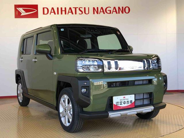 タフトＧ　クロムベンチャー４ＷＤ　スカイルーフ　　プッシュスタート　スマートキー　オートライト　オートエアコン　電動パーキングブレーキ　衝突被害軽減システム　横滑り防止機能　アイドリングストップ　ＡＢＳ（長野県）の中古車