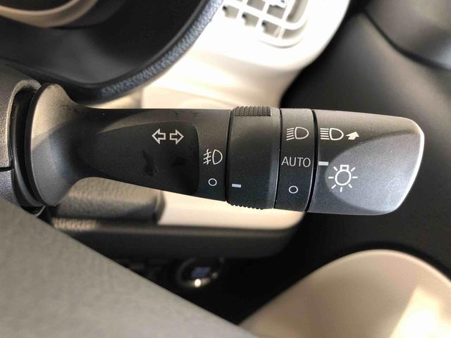 ムーヴキャンバスストライプスＧターボ２ＷＤ　ターボ　　両側電動スライドドア　オートライト　衝突被害軽減システム　横滑り防止機能　プッシュスタート　スマートキー　オートエアコン　電動格納ドアミラー　アイドリングストップ　ＡＢＳ（長野県）の中古車