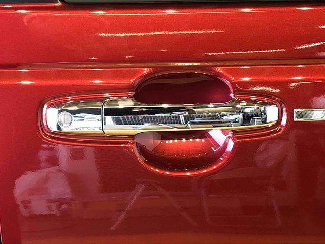 ムーヴキャンバスセオリーＧ２ＷＤ　両側電動スライドドア　オートライト　衝突被害軽減システム　横滑り防止機能　プッシュスタート　スマートキー　オートエアコン　電動格納ドアミラー　アイドリングストップ　ＡＢＳ（長野県）の中古車