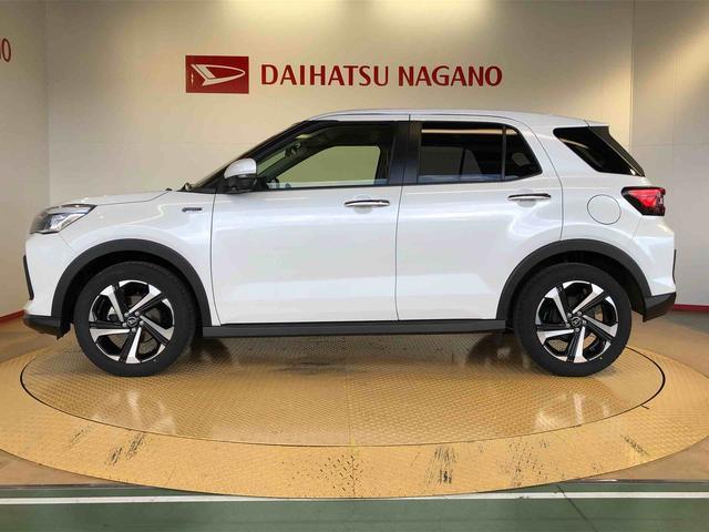 ロッキープレミアムG HEV2WD クルーズコントロール 衝突被害軽減システム 横滑り防止機能 シートヒーター オートライト オートエアコン プッシュスタート スマートキー アイドリングストップ 電動格納ドアミラー ABS(長野県)の中古車