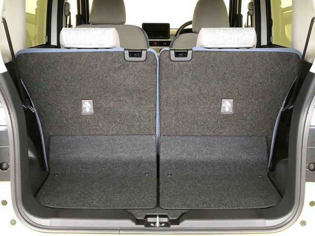 ムーヴキャンバスストライプスＧ２ＷＤ　両側電動スライドドア　オートライト　衝突被害軽減システム　横滑り防止機能　プッシュスタート　スマートキー　オートエアコン　電動格納ドアミラー　アイドリングストップ　ＡＢＳ（長野県）の中古車