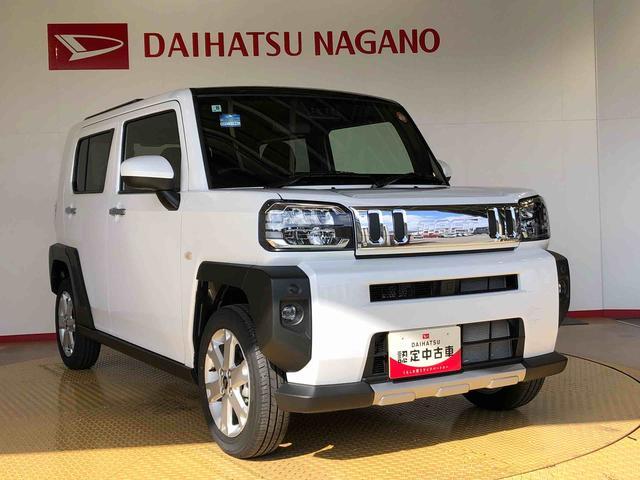 タフトG クロムベンチャー4WD スカイルーフ プッシュスタート スマートキー オートライト オートエアコン 電動パーキングブレーキ 衝突被害軽減システム 横滑り防止機能 アイドリングストップ ABS(長野県)の中古車