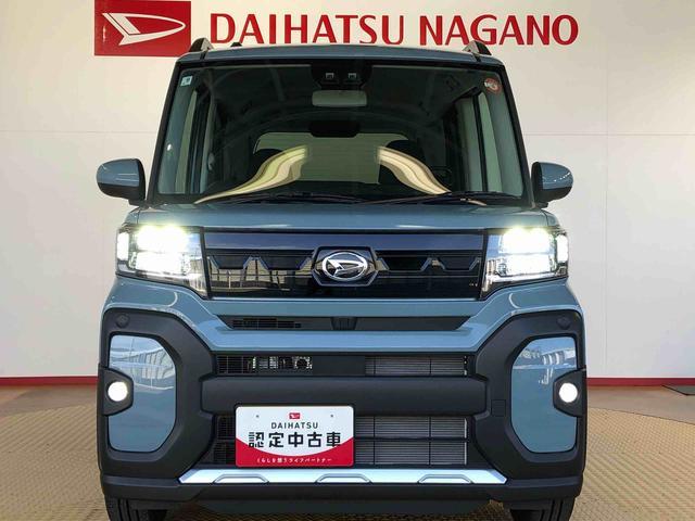 タントファンクロスターボ２ＷＤ　ターボ　シートヒーター　両側電動スライドドア　アイドリングストップ　プッシュスタート　スマートキー　衝突被害軽減システム　横滑り防止機能　オートライト　オートエアコン　ＡＢＳ（長野県）の中古車