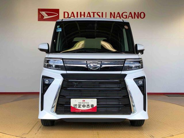 タントカスタムＲＳ４ＷＤ　ターボ　シートヒーター　両側電動スライドドア　アイドリングストップ　プッシュスタート　スマートキー　衝突被害軽減システム　横滑り防止機能　オートライト　オートエアコン　ＡＢＳ（長野県）の中古車