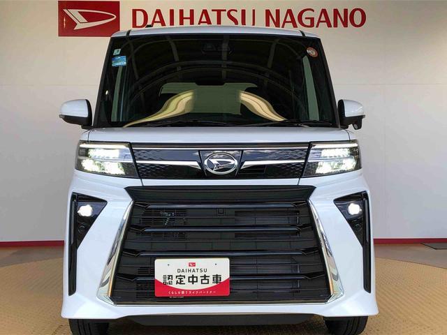 タントカスタムＲＳ４ＷＤ　ターボ　シートヒーター　両側電動スライドドア　アイドリングストップ　プッシュスタート　スマートキー　衝突被害軽減システム　横滑り防止機能　オートライト　オートエアコン　ＡＢＳ（長野県）の中古車