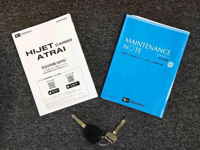 ハイゼットカーゴＤＸ４ＷＤ　ＡＭ／ＦＭラジオ　　マニュアルエアコン　パワーステアリング　パワードアロック　キーレスエントリー　衝突被害軽減システム　横滑り防止機能　アイドリングストップ　オートライト　ＡＢＳ（長野県）の中古車