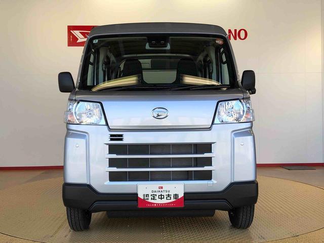 ハイゼットカーゴＤＸ４ＷＤ　ＡＭ／ＦＭラジオ　　マニュアルエアコン　パワーステアリング　パワードアロック　キーレスエントリー　衝突被害軽減システム　横滑り防止機能　アイドリングストップ　オートライト　ＡＢＳ（長野県）の中古車