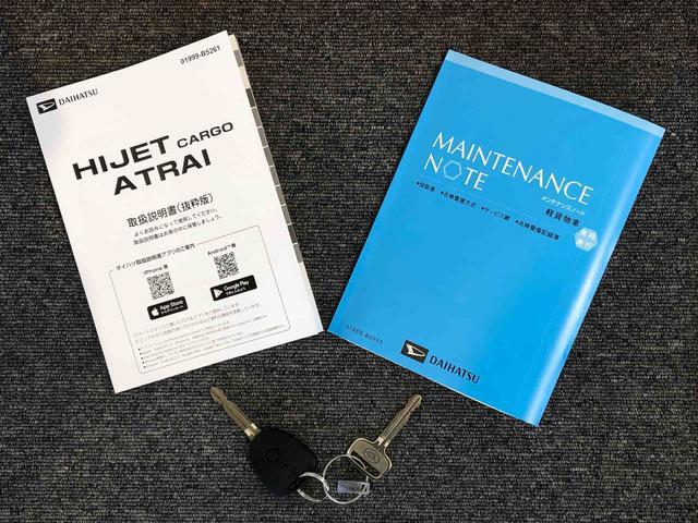 ハイゼットカーゴＤＸ４ＷＤ　ＡＭ／ＦＭラジオ　　マニュアルエアコン　パワーステアリング　パワードアロック　キーレスエントリー　衝突被害軽減システム　横滑り防止機能　アイドリングストップ　オートライト　ＡＢＳ（長野県）の中古車