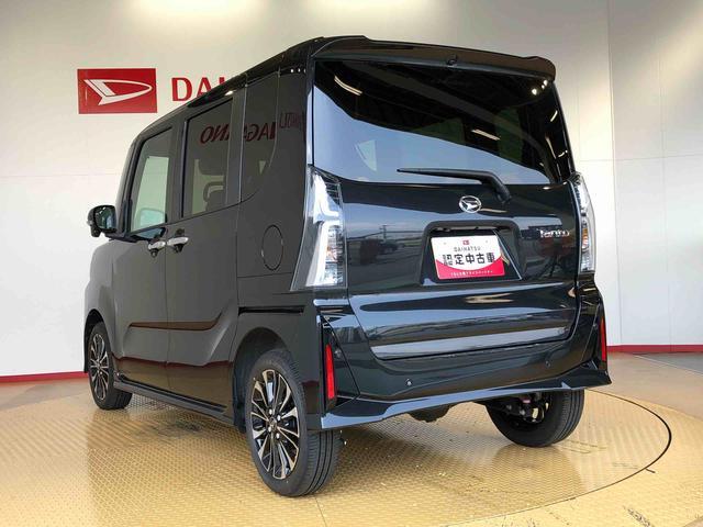タントカスタムＲＳ４ＷＤ　ターボ　シートヒーター　両側電動スライドドア　アイドリングストップ　プッシュスタート　スマートキー　衝突被害軽減システム　横滑り防止機能　オートライト　オートエアコン　ＡＢＳ（長野県）の中古車