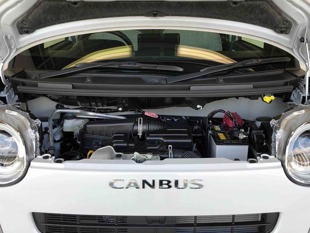 ムーヴキャンバスストライプスG2WD 両側電動スライドドア オートライト 衝突被害軽減システム 横滑り防止機能 プッシュスタート スマートキー オートエアコン 電動格納ドアミラー アイドリングストップ ABS(長野県)の中古車
