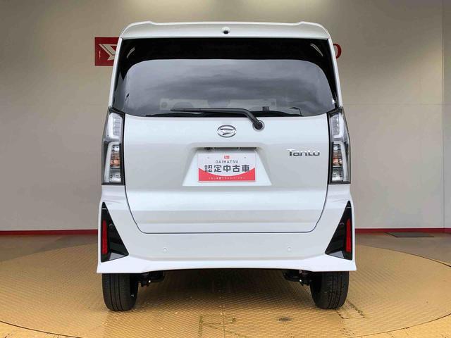 タントカスタムRS2WD ターボ シートヒーター 両側電動スライドドア アイドリングストップ プッシュスタート スマートキー 衝突被害軽減システム 横滑り防止機能 オートライト オートエアコン ABS(長野県)の中古車