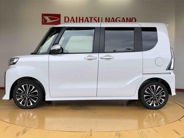 タントカスタムRS2WD ターボ シートヒーター 両側電動スライドドア アイドリングストップ プッシュスタート スマートキー 衝突被害軽減システム 横滑り防止機能 オートライト オートエアコン ABS(長野県)の中古車