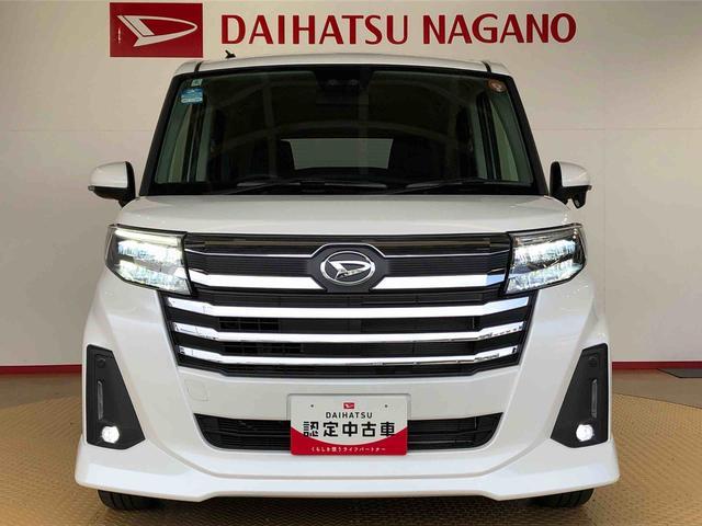 トールカスタムＧ　ターボ２ＷＤ　ターボ　両側電動スライドドア　衝突被害軽減システム　横滑り防止機能　オートライト　オートエアコン　プッシュスタート　スマートキー　アイドリングストップ　電動格納ドアミラー　ＡＢＳ（長野県）の中古車