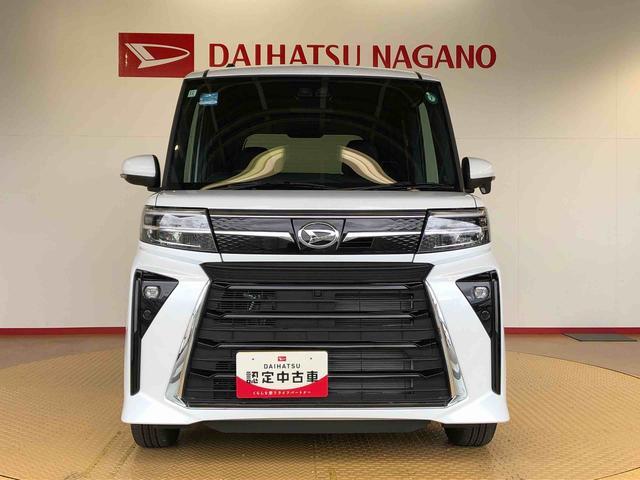 タントカスタムＲＳ４ＷＤ　ターボ　シートヒーター　両側電動スライドドア　アイドリングストップ　プッシュスタート　スマートキー　衝突被害軽減システム　横滑り防止機能　オートライト　オートエアコン　ＡＢＳ（長野県）の中古車