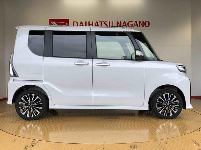 タントカスタムＲＳ４ＷＤ　ターボ　シートヒーター　両側電動スライドドア　アイドリングストップ　プッシュスタート　スマートキー　衝突被害軽減システム　横滑り防止機能　オートライト　オートエアコン　ＡＢＳ（長野県）の中古車