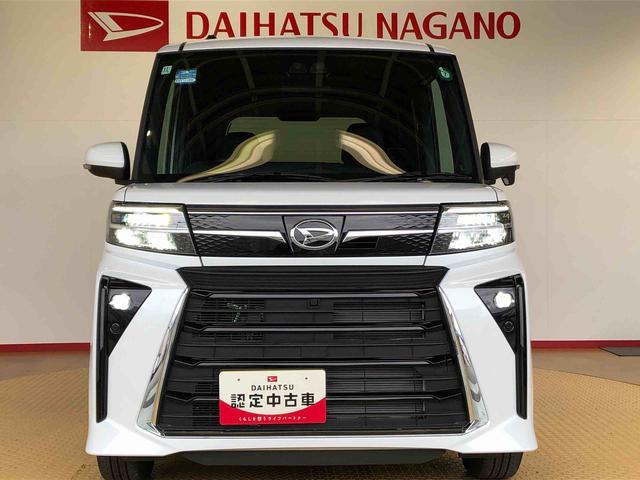 タントカスタムＲＳ４ＷＤ　ターボ　シートヒーター　両側電動スライドドア　アイドリングストップ　プッシュスタート　スマートキー　衝突被害軽減システム　横滑り防止機能　オートライト　オートエアコン　ＡＢＳ（長野県）の中古車
