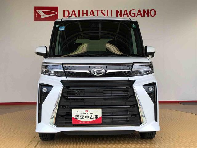 タントカスタムＲＳ４ＷＤ　ターボ　シートヒーター　両側電動スライドドア　アイドリングストップ　プッシュスタート　スマートキー　衝突被害軽減システム　横滑り防止機能　オートライト　オートエアコン　ＡＢＳ（長野県）の中古車