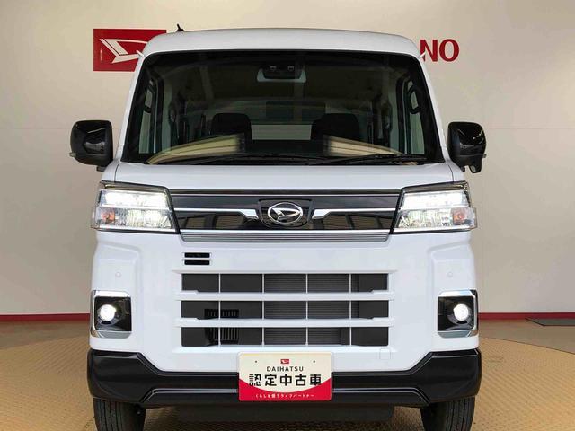 アトレーＲＳ４ＷＤ　ターボ　両側電動スライドドア　アイドリングストップ　プッシュスタート　スマートキー　衝突被害軽減システム　横滑り防止機能　オートエアコン　オートライト　電動格納ドアミラー　ＡＢＳ（長野県）の中古車