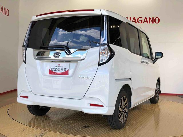 トールカスタムＧ４ＷＤ　両側電動スライドドア　衝突被害軽減システム　横滑り防止機能　オートライト　オートエアコン　プッシュスタート　スマートキー　アイドリングストップ　電動格納ドアミラー　ＡＢＳ（長野県）の中古車