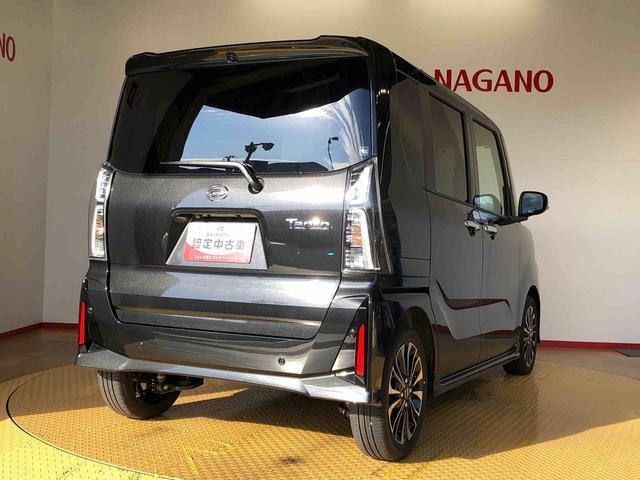 タントカスタムＲＳリミテッド２ＷＤ　ターボ　シートヒーター　両側電動スライドドア　アイドリングストップ　プッシュスタート　スマートキー　衝突被害軽減システム　横滑り防止機能　オートライト　オートエアコン　ＡＢＳ　新品ナビ（長野県）の中古車
