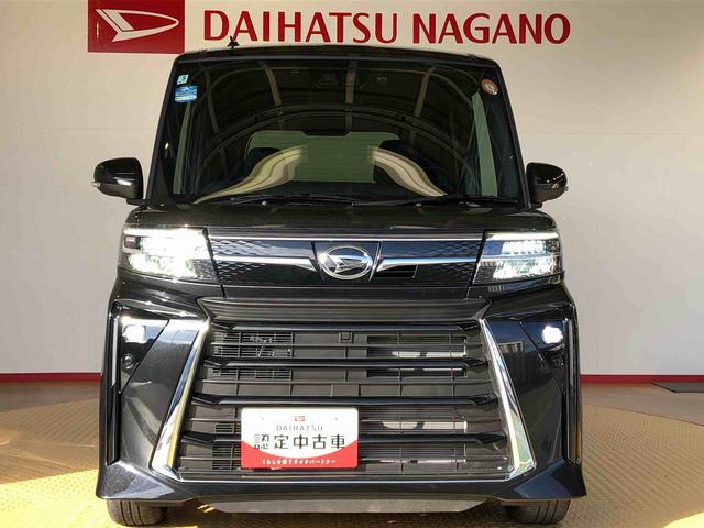 タントカスタムＲＳリミテッド２ＷＤ　ターボ　シートヒーター　両側電動スライドドア　アイドリングストップ　プッシュスタート　スマートキー　衝突被害軽減システム　横滑り防止機能　オートライト　オートエアコン　ＡＢＳ　新品ナビ（長野県）の中古車