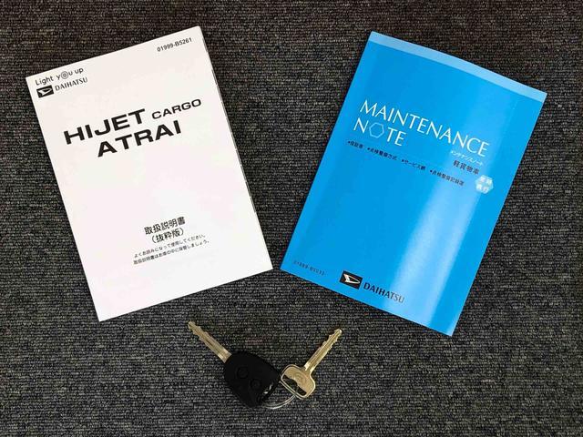 ハイゼットカーゴＤＸ４ＷＤ　ＡＭ／ＦＭラジオ　　マニュアルエアコン　パワーステアリング　パワードアロック　キーレスエントリー　衝突被害軽減システム　横滑り防止機能　アイドリングストップ　オートライト　ＡＢＳ（長野県）の中古車