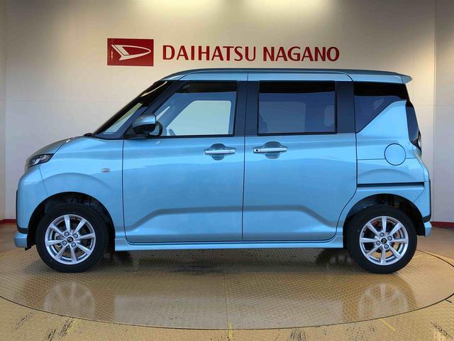 ムーヴＧ４ＷＤ　片側電動スライドドア　アイドリングストップ　プッシュスタート　スマートキー　衝突被害軽減システム　横滑り防止機能　オートライト　フォグランプ　オートエアコン　ＡＢＳ（長野県）の中古車