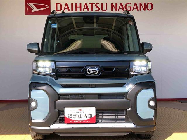 タントファンクロスターボ２ＷＤ　ターボ　シートヒーター　両側電動スライドドア　アイドリングストップ　プッシュスタート　スマートキー　衝突被害軽減システム　横滑り防止機能　オートライト　オートエアコン　ＡＢＳ（長野県）の中古車