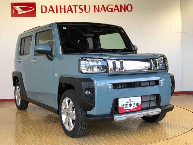 タフトＧ　クロムベンチャー４ＷＤ　スカイルーフ　　プッシュスタート　スマートキー　オートライト　オートエアコン　電動パーキングブレーキ　衝突被害軽減システム　横滑り防止機能　アイドリングストップ　ＡＢＳ（長野県）の中古車