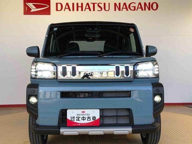 タフトＧ　クロムベンチャー４ＷＤ　スカイルーフ　　プッシュスタート　スマートキー　オートライト　オートエアコン　電動パーキングブレーキ　衝突被害軽減システム　横滑り防止機能　アイドリングストップ　ＡＢＳ（長野県）の中古車