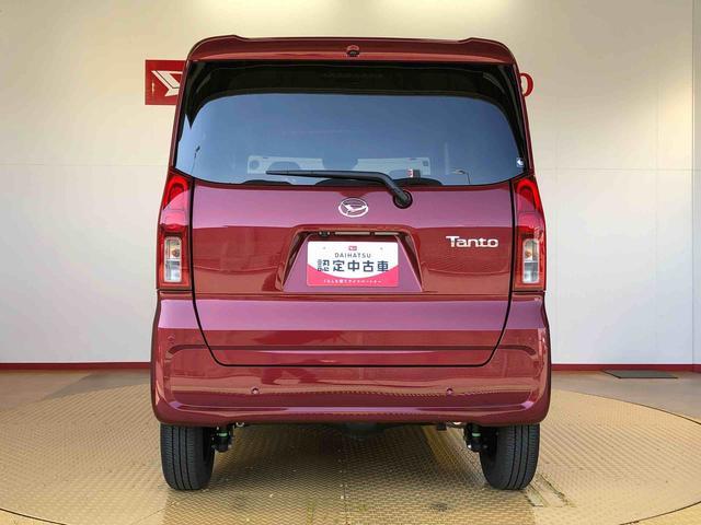 タントＸ４ＷＤ　シートヒーター　片側電動スライドドア　アイドリングストップ　プッシュスタート　スマートキー　衝突被害軽減システム　横滑り防止機能　オートライト　オートエアコン　ＡＢＳ（長野県）の中古車