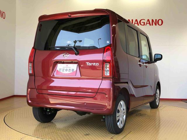 タントＸ４ＷＤ　シートヒーター　片側電動スライドドア　アイドリングストップ　プッシュスタート　スマートキー　衝突被害軽減システム　横滑り防止機能　オートライト　オートエアコン　ＡＢＳ（長野県）の中古車