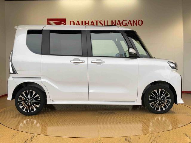 タントカスタムＲＳ４ＷＤ　ターボ　シートヒーター　両側電動スライドドア　アイドリングストップ　プッシュスタート　スマートキー　衝突被害軽減システム　横滑り防止機能　オートライト　オートエアコン　ＡＢＳ（長野県）の中古車
