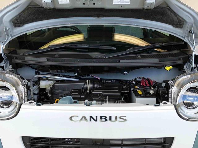 ムーヴキャンバスストライプスＧ４ＷＤ　両側電動スライドドア　オートライト　衝突被害軽減システム　横滑り防止機能　シートヒーター　プッシュスタート　スマートキー　オートエアコン　電動格納ドアミラー　アイドリングストップ　ＡＢＳ（長野県）の中古車